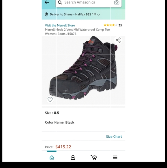 Brand New! MERRELL size women 5.5 steel toed boots - Picture 5 of 5